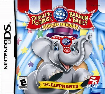 Ringling Bros. and Barnum & Bailey - It's My Circus - Elephant Friend (Europe) (En,Fr,De,Es,It) box cover front
